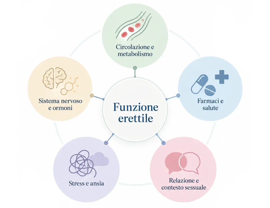 Disfunzione erettile: cause, ansia da prestazione e quando chiedere aiuto 1 Quali possono essere le cause della disfunzione erettile